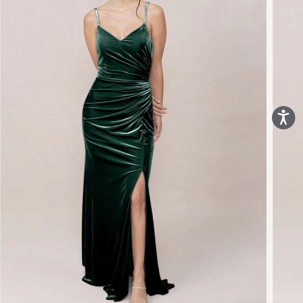 Revelry Bridesmaid Dress- Emerald Green